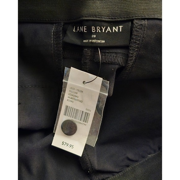 Lane Bryant The 4-Season Black Slim Ankle Mid-Rise Pants Size 20 MSRP $79.95 - Picture 3 of 5